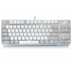 Asus ROG Strix Scope NX TKL Moonlight RGB ( White ) Blue switch