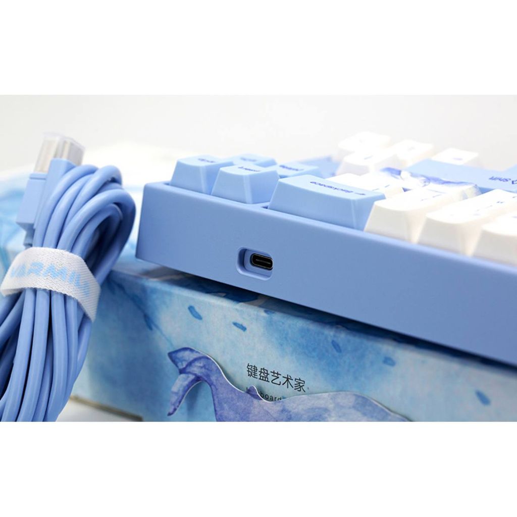 Varmilo MIYA Pro Sea Melody (Cherry Silent Red Sw - 68 phím - LED RGB - TypeC)