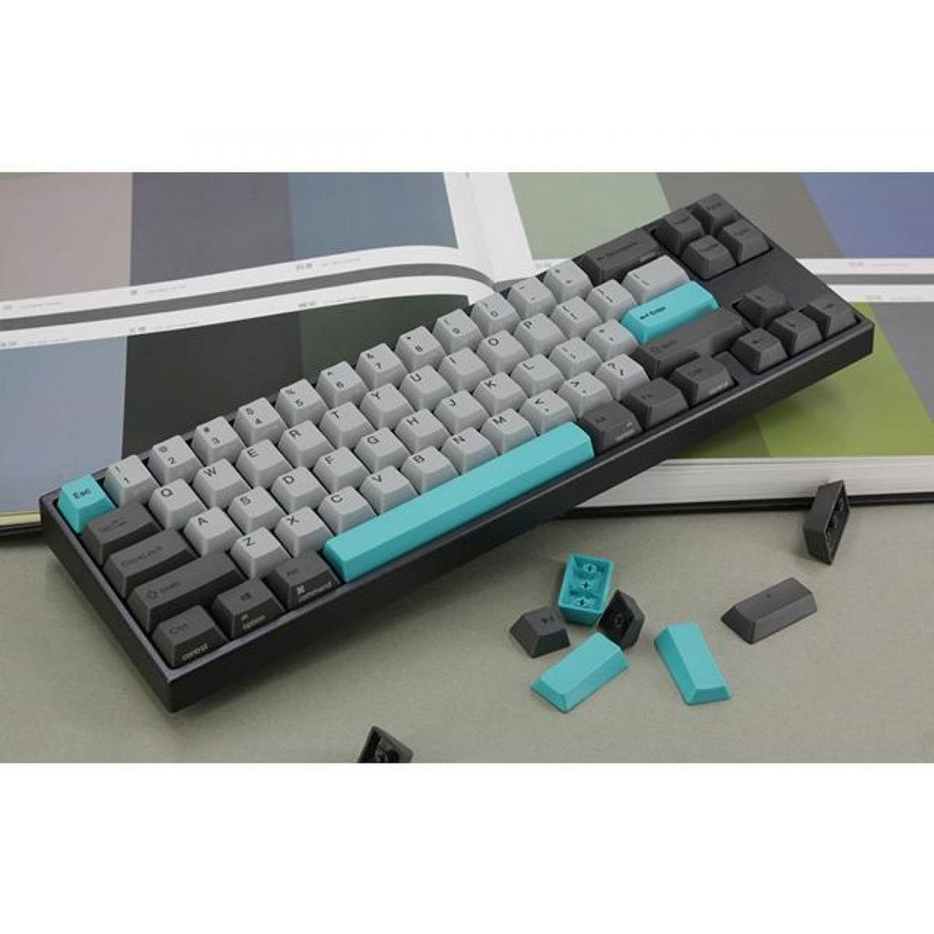 Varmilo Miya Mac Moonlight (Cherry Blue Sw - 68 phím - LED RGB - TypeC)