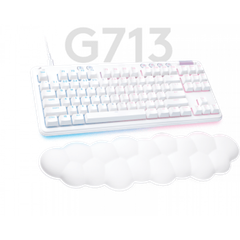 Bàn phím Logitech Aurora G713 White Mist TKL RGB TACTILE SW WHITE