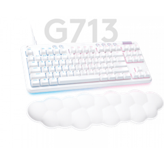 Bàn phím Logitech Aurora G713 White Mist TKL RGB  LINEAR SW WHITE