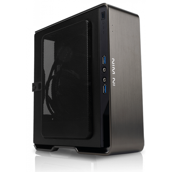 Case Inwin Chopin Pro ITX  - Titanium Gray ( Kèm Nguồn 200W Gold )