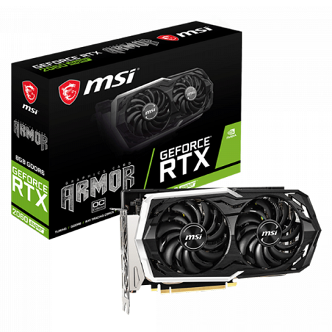 MSI RTX 2060 SUPER ARMOR OC 8GB GDDR6