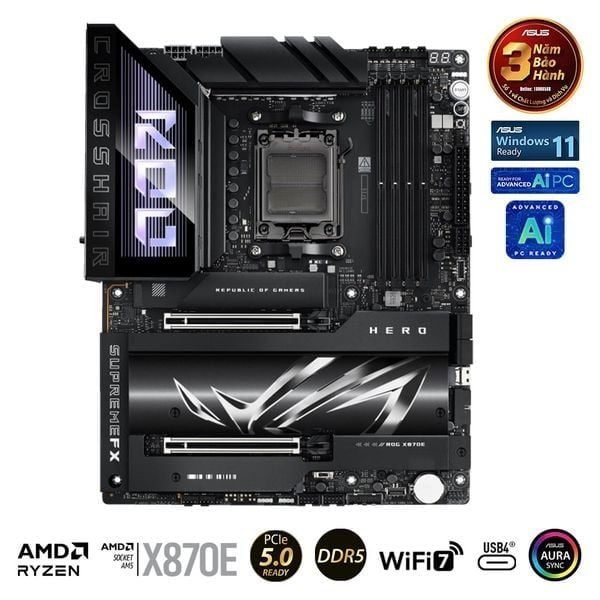 Mainboard Asus ROG CROSSHAIR X870E HERO