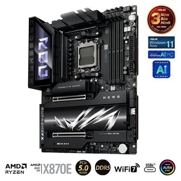 Mainboard Asus ROG CROSSHAIR X870E HERO