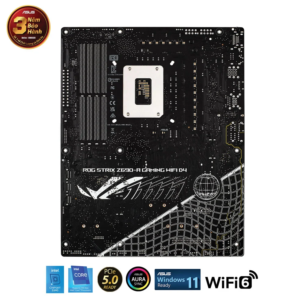 ASUS ROG STRIX Z690-A GAMING WIFI (Intel Z690, Socket 1700, ATX, 4 khe Ram DDR4)