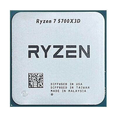 CPU AMD Ryzen 7 5700X3D CPU CPU〕AMD Ryzen 7 5700X3D WOF W/O Cooler (Zen3) 100-100001503WOF