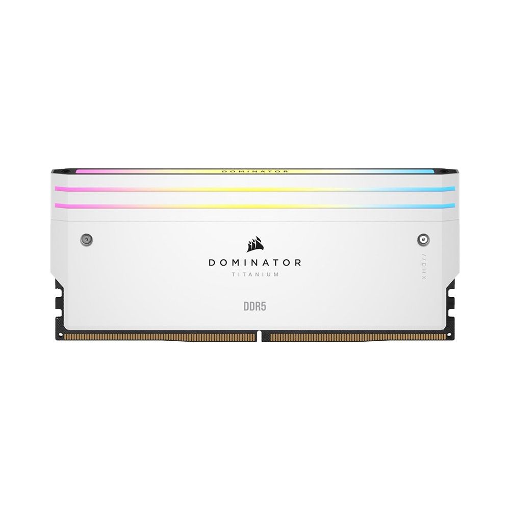 Ram PC Corsair Dominator Titanium White 64GB 6000MHz DDR5 (2x32GB)