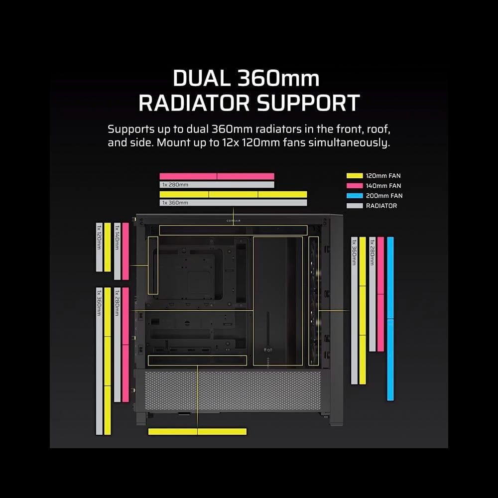 Case máy tính Corsair FRAME 4000D RS ARGB