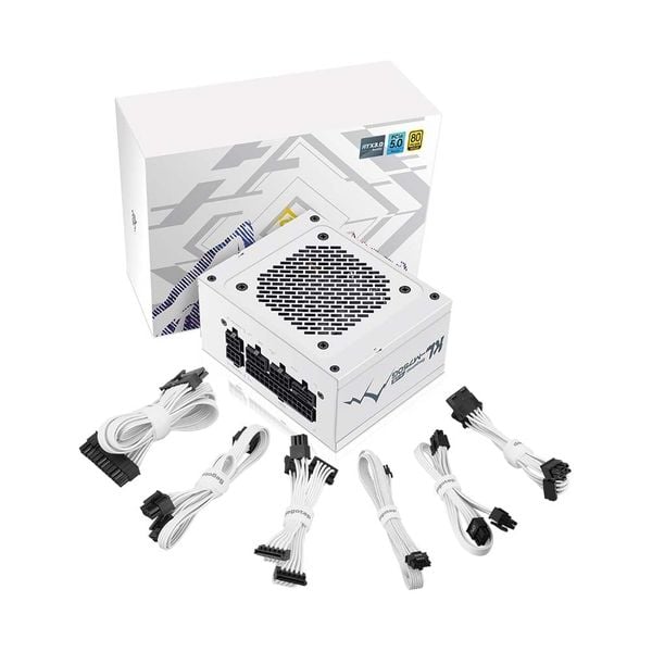 Nguồn máy tính Segotep KL-M750G White SFX PCIE5 750W 80 Plus Gold SG-KL-M750G-WHITE
