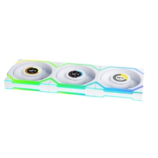 FAN Lian-Li UNI Fan SL Wireless LCD 120 Triple White