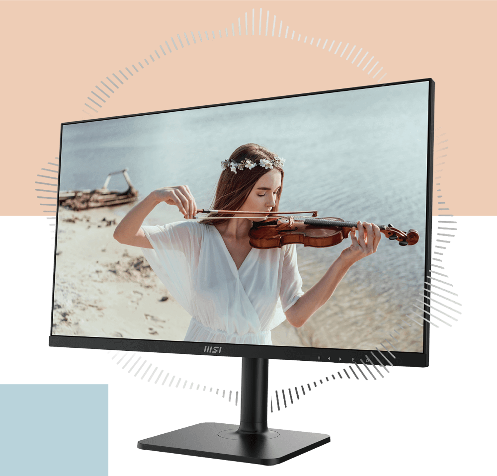 Màn hình đồ họa hiện đại MSI Modern MD272QP 27inch 2k IPS ( BLack )