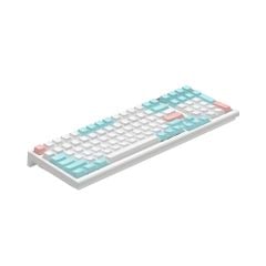 Bàn phím FL- Esports FL100 CPM Marshmallow SA - Ice Pink Switch