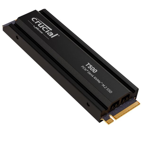 Ổ Cứng SSD Crucial T500 Pro 1TB M2 PCIe Gen 4.0 Heatskink