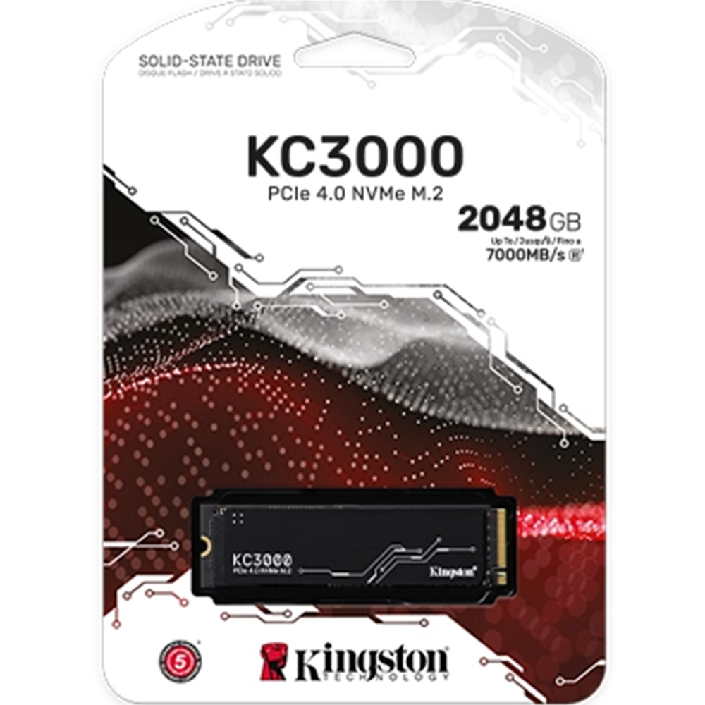 SSD Kingston KC3000 M.2 PCIe Gen4 x4 NVMe 2TB SKC3000D