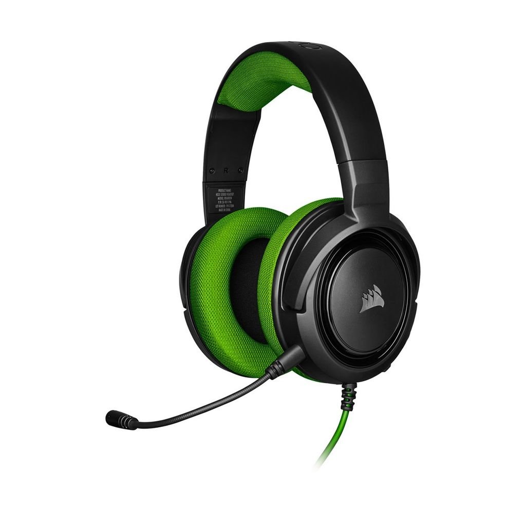 Tai nghe Corsair HS35 Strereo Green