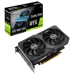 ASUS DUAL GeForce RTX 3060 Ti V2 MINI OC Edition 8GB GDDR6