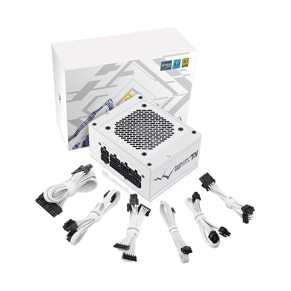 Nguồn máy tính Segotep KL-M750G White SFX PCIE5 750W 80 Plus Gold SG-KL-M750G-WHITE