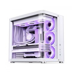 VỎ CASE JONSBO TK-2 WHITE ATX (MID TOWER, MÀU TRẮNG, KÍNH CONG)