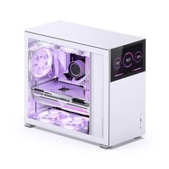 Vỏ case Jonsbo D31 STD SC White ( Mini Tower//Màn hình 8')