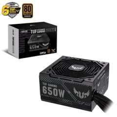 ASUS TUF GAMING 650W Bronze  ( Màu Đen/80 Plus Bronze )