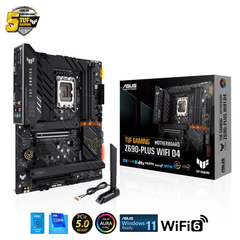 ASUS TUF GAMING Z690-PLUS WIFI (Intel Z690, Socket 1700, ATX, 4 khe Ram DDR4)