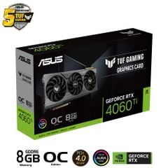 ASUS TUF Gaming GeForce RTX 4060 Ti OC Edition O8GB GDDR6X