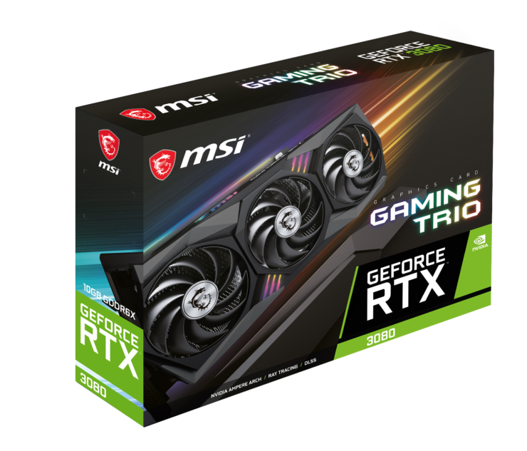 MSI GeForce RTX 3080 GAMING X TRIO 10G