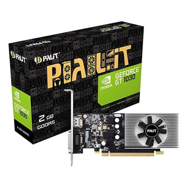 Palit GT 1030 (2GB GDDR5, 64-bit, HDMI+DVI)