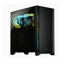 Case  Corsair 4000D TG Black (Mid Tower/Màu Đen)