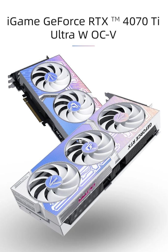 VGA Colorful iGame GeForce RTX 4070 TI Ultra W OC 12G