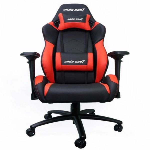 Anda Seat Dark Black/Red – Full Pu Leather 4D Armrest Kingsize Gaming Chai