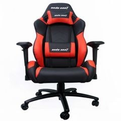 Anda Seat Dark Black/Red – Full Pu Leather 4D Armrest Kingsize Gaming Chai