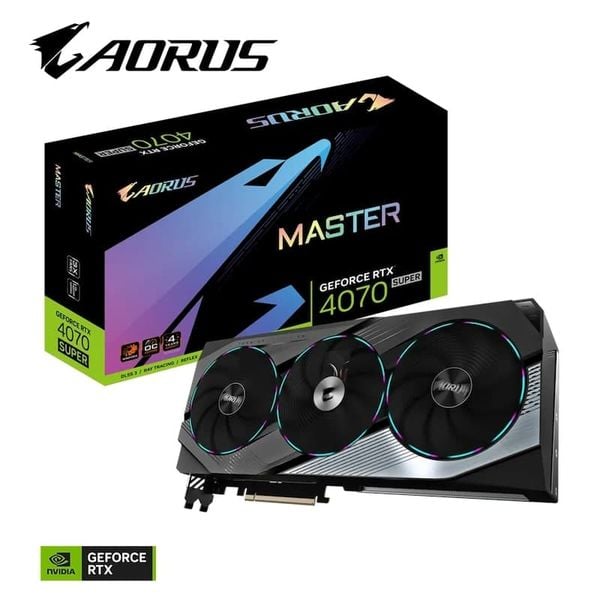 Card màn hình Gigabyte AORUS GeForce RTX 4070 SUPER MASTER 12G