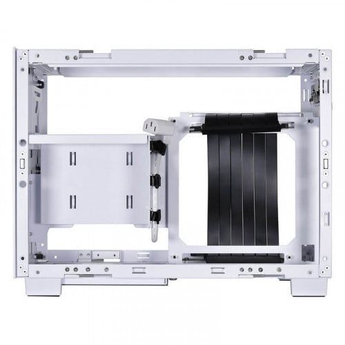 Vỏ Case LIAN LI Q58 White (Mini Tower/Màu Trắng ) Tặng kèm Riser PCIE 4.0