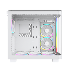 CASE MONTECH  KING 95 PRO WHITE - SẴN 6 FAN