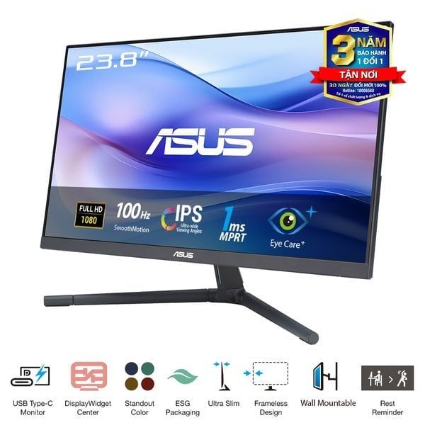 Màn hình ASUS VU249CFE-B 24