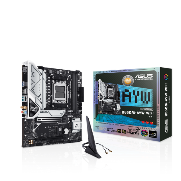 Mainboard ASUS B650M-AYW WIFI-CSM (Socket AM5)