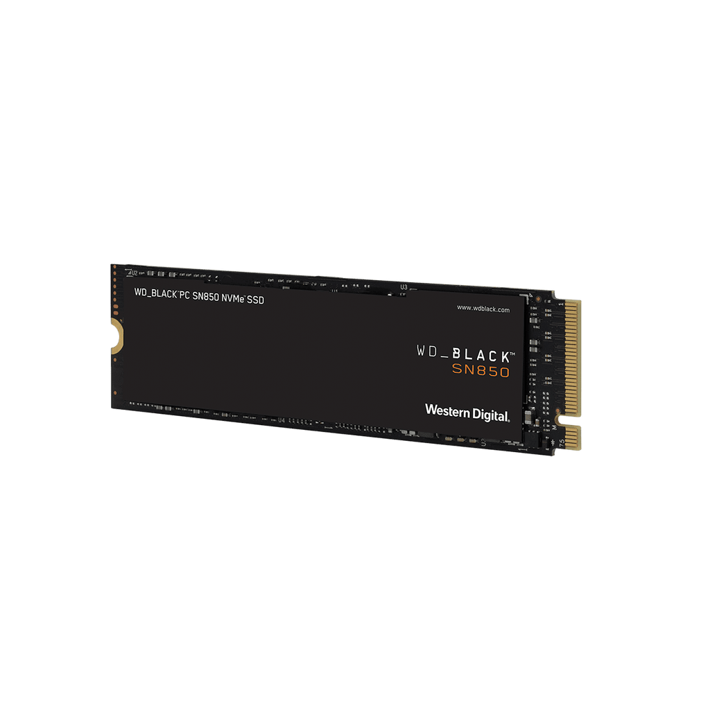 SSD WD SN850 Black 500GB M.2 2280 PCIe NVMe 4x4 (Đọc 7000MB/s - Ghi 4100MB/s)-(WDS500G1X0E)