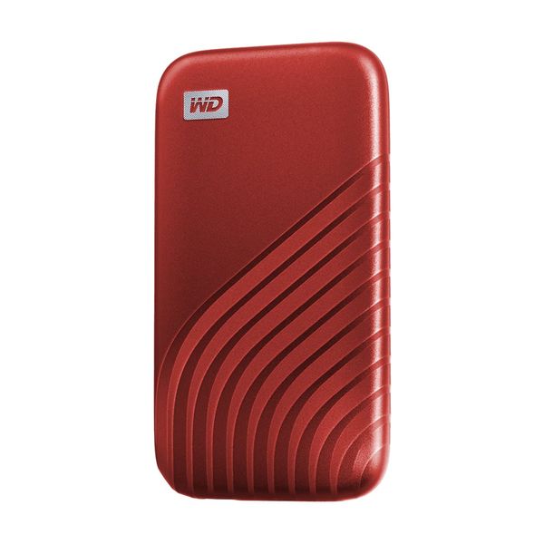 Ổ cứng di động 2TB External SSD Western Digital My Passport USB 3.2 Gen 2 WDBAGF0020BRD-WESN RED