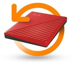 Ổ cứng di động Western Digital My Passport 1TB WDBYVG0010BRD-WESN RED