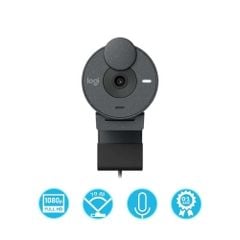 Webcam máy tính Logitech Brio 300 Graphite