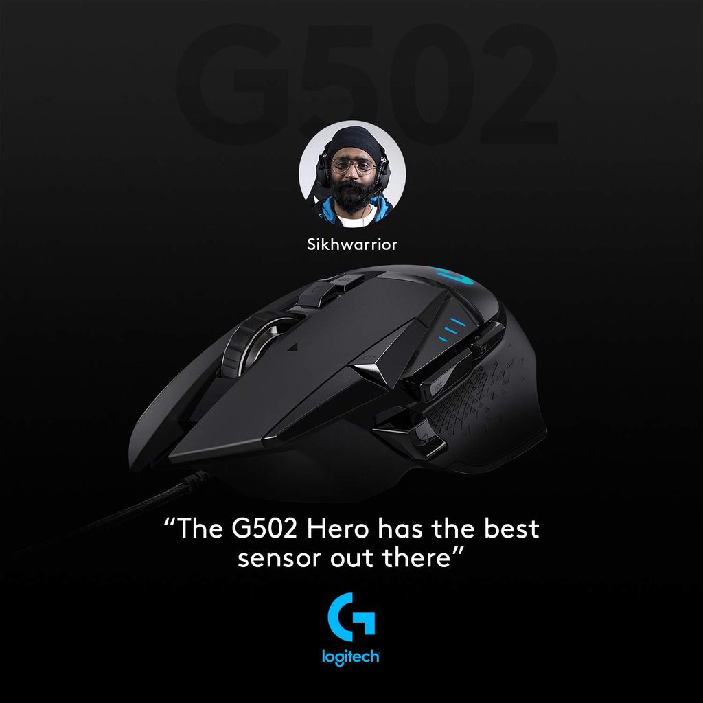 G502 HERO HIGH PERFORMANCE GAMING MOUSE