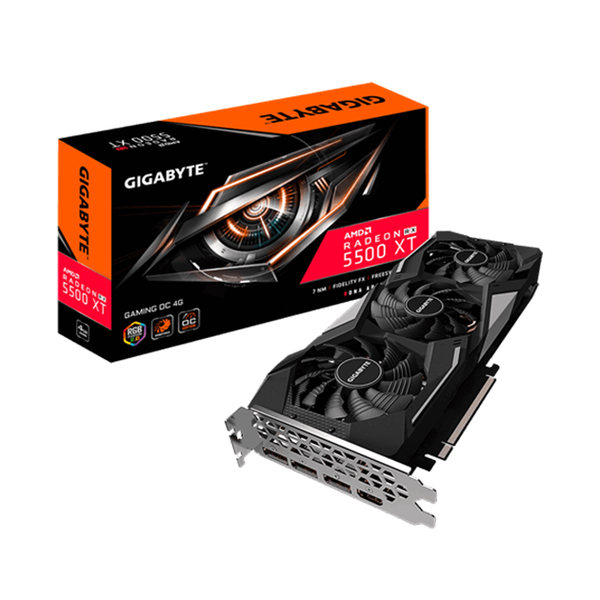 GIGABYTE Radeon  RX 5500 XT GAMING OC 4G