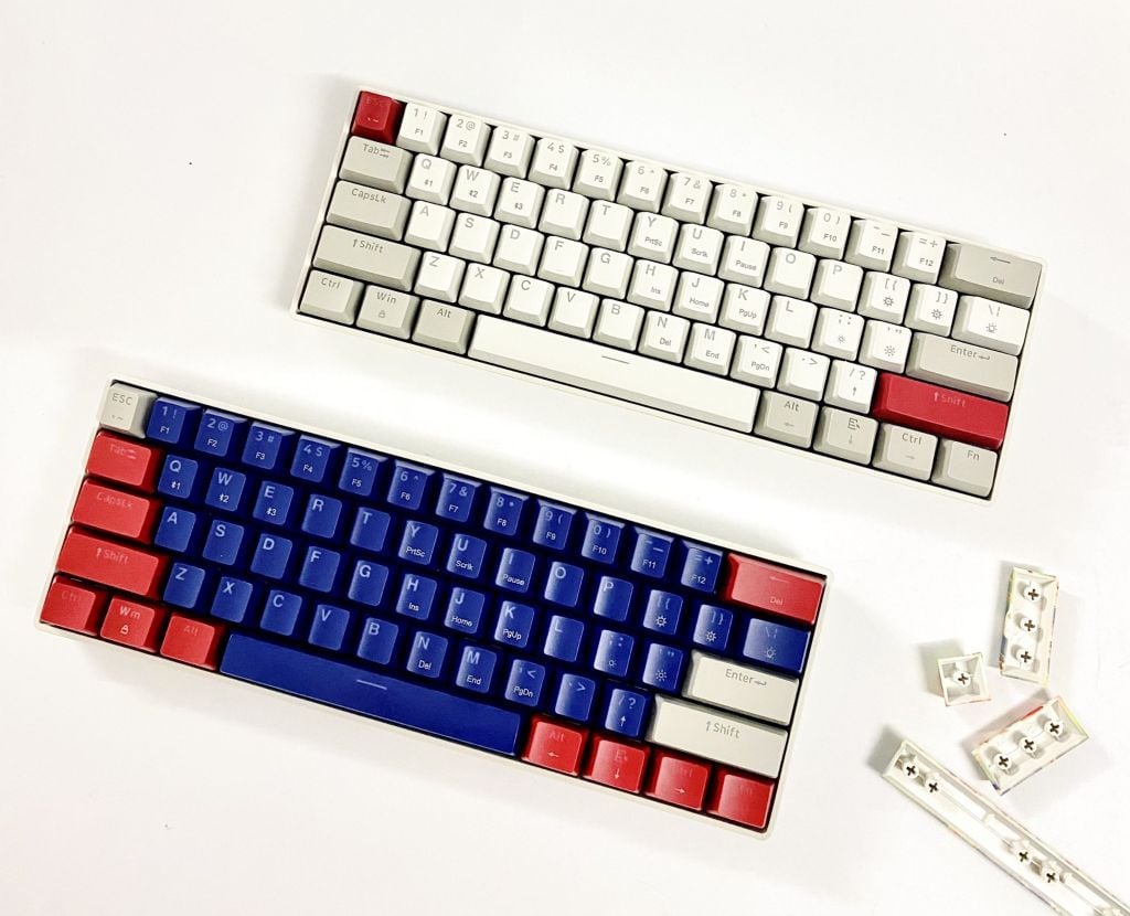 Bàn phím cơ Newmen Dual mode GM610 Bluetooth ( Tặng kèm bộ Keycap ) BLue Switch