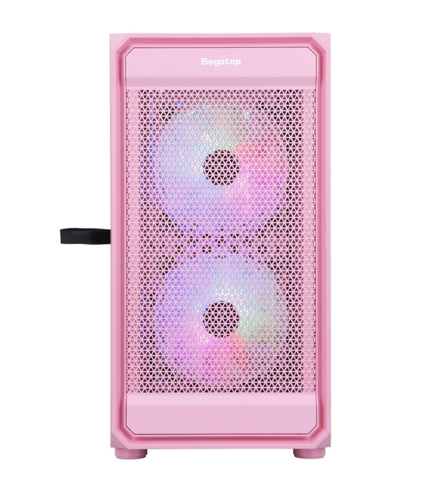 Case SEGOTEP ARTIST 2F RGB Pink (Sẵn 2 fan RGB)