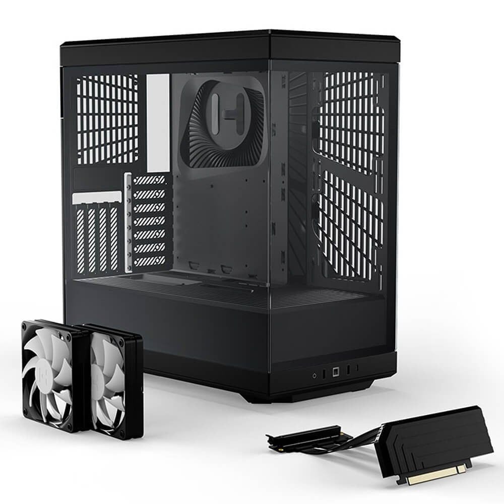 HYTE Y40 Black  ATX Mid Tower Case
