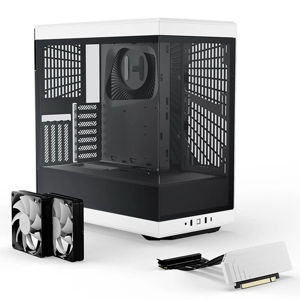 HYTE Y40 Black White ATX Mid Tower Case