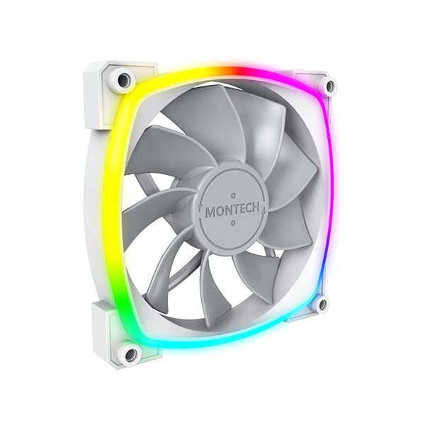 FAN RX120 PWM Montech White ( Quạt ngược )