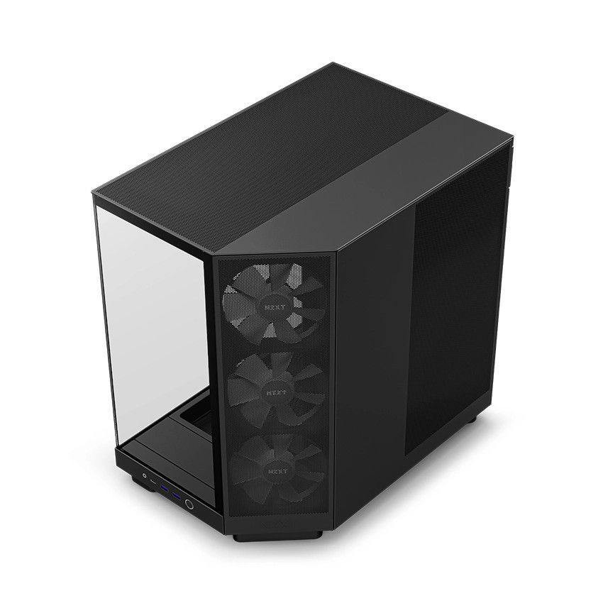 Vỏ Case NZXT H6 Flow RGB (Black/ White)